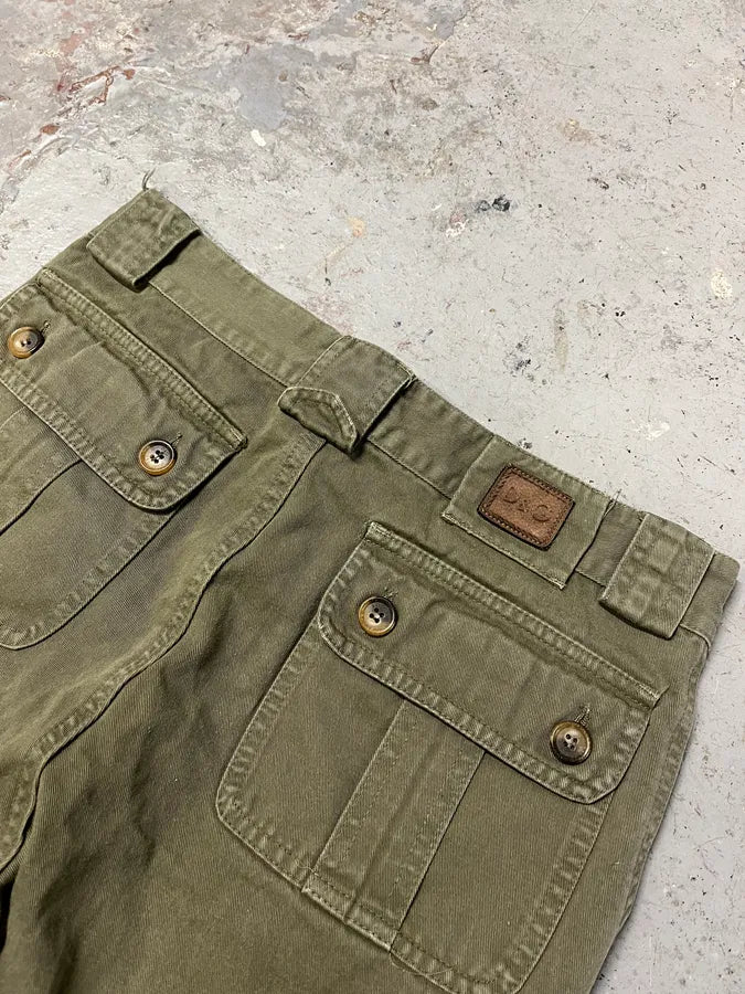 2000s Dolce & Gabbana Khaki Cargo Pants (XS/S) BVuXWIv 9