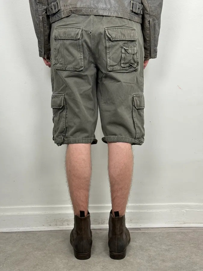 SS2003 Dolce & Gabbana Khaki Cotton Cargo Shorts  gJIkumg 3