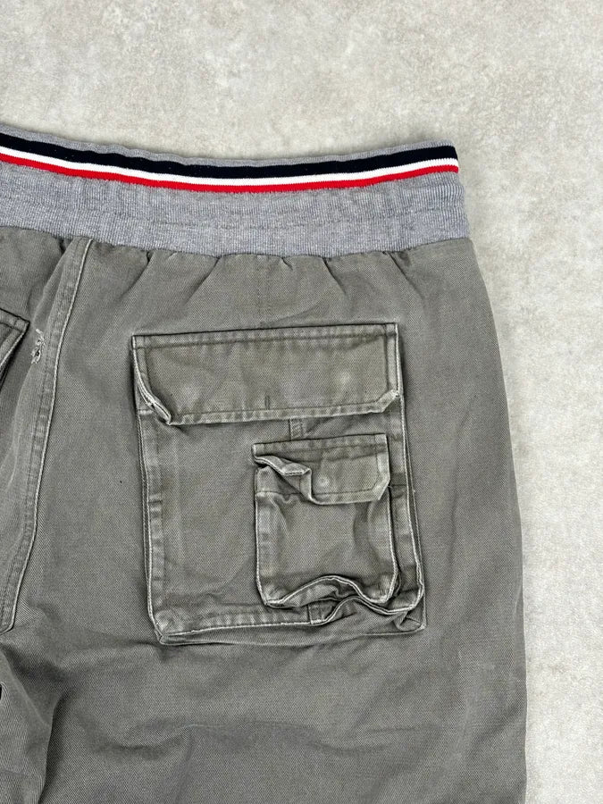 SS2003 Dolce & Gabbana Khaki Cotton Cargo Shorts  gJIkumg 7