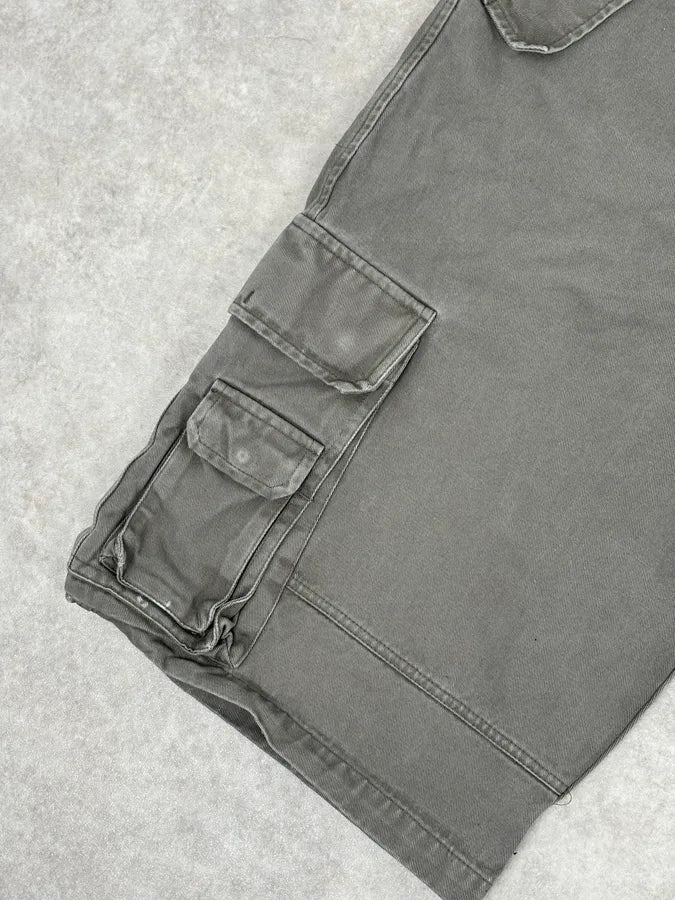 SS2003 Dolce & Gabbana Khaki Cotton Cargo Shorts  gJIkumg 9