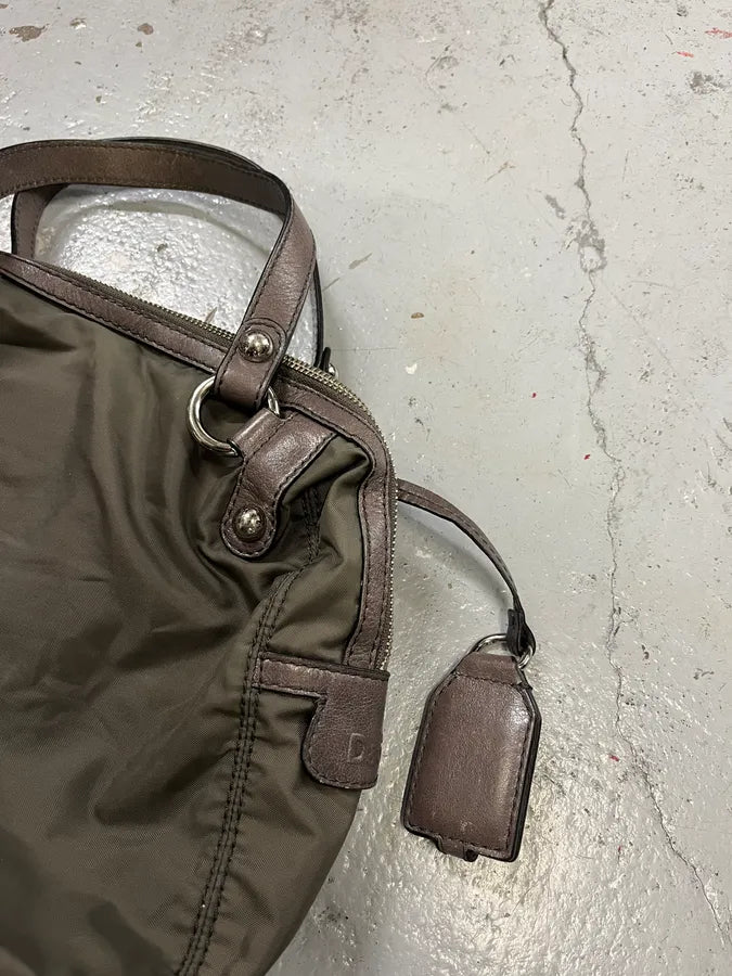 2000s Dolce & Gabbana Khaki Green Multi Zip Mila Handle Bag JOwgzTV 6