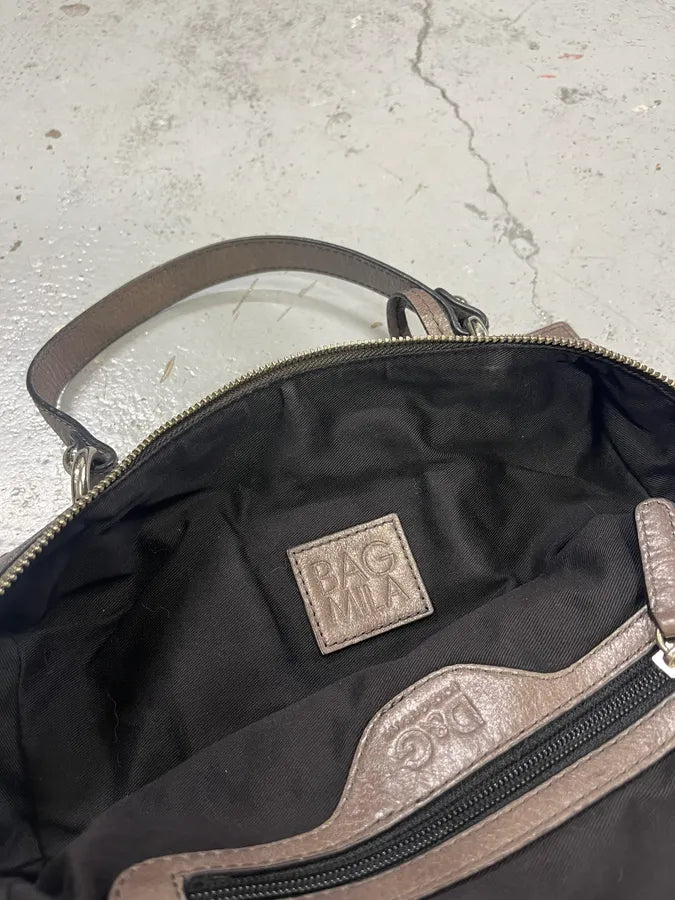 2000s Dolce & Gabbana Khaki Green Multi Zip Mila Handle Bag JOwgzTV 9