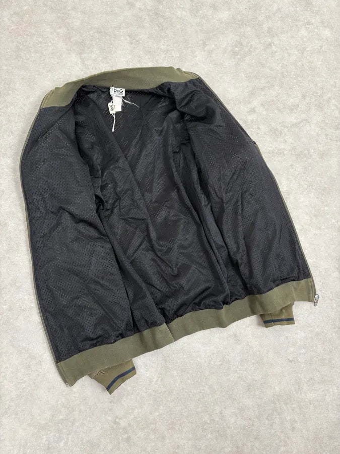 SS2006 Dolce & Gabbana Khaki Light Beach Nylon Jacket LNiXMmy 6