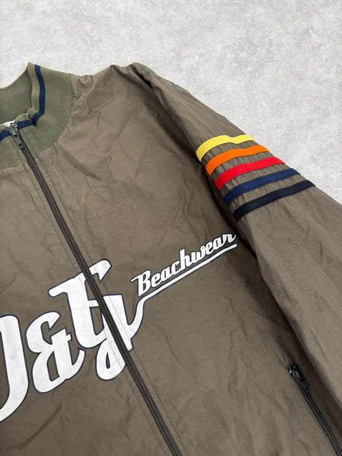 SS2006 Dolce & Gabbana Khaki Light Beach Nylon Jacket LNiXMmy 8