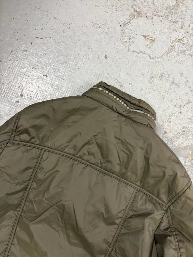 2000s Dolce & Gabbana Khaki Nylon Cargo Bomber Jacket IhUpbMA 5