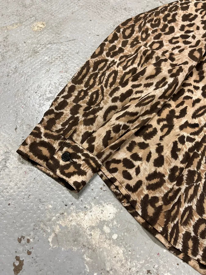 2000s Dolce & Gabbana Leopard Glamour Shirt BWGEZjl 3