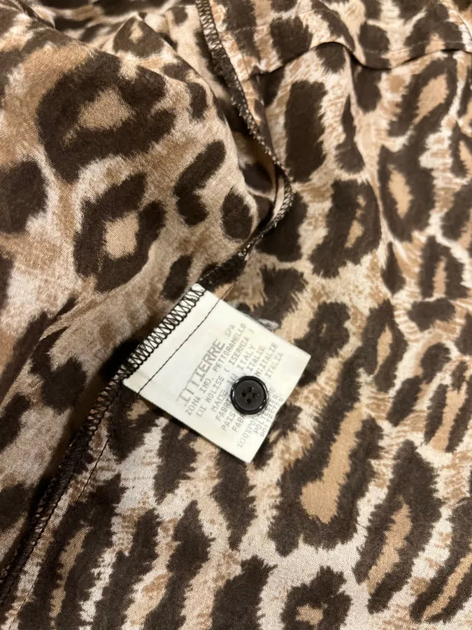 2000s Dolce & Gabbana Leopard Glamour Shirt BWGEZjl 8