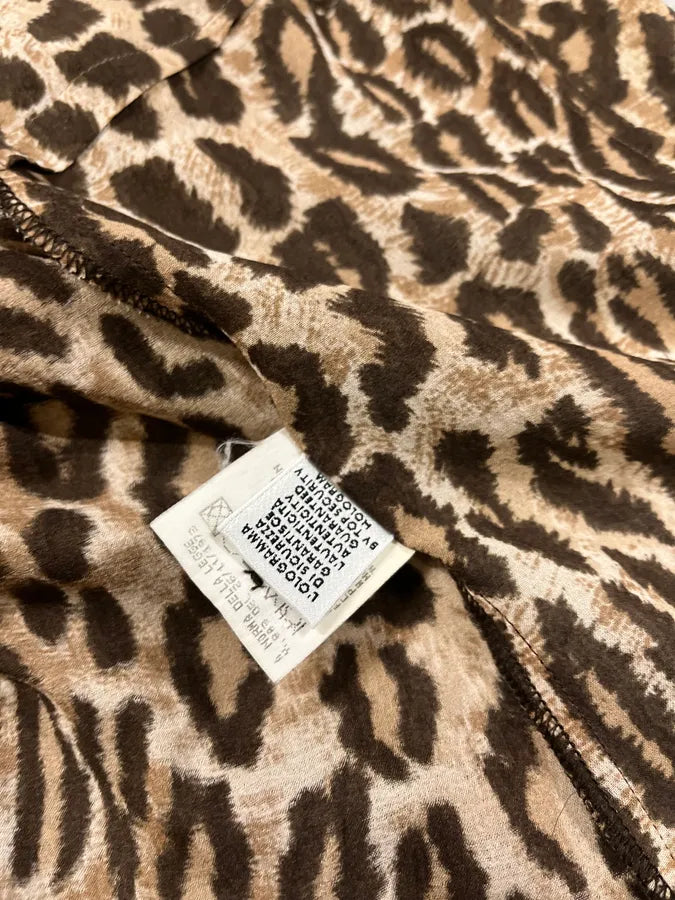 2000s Dolce & Gabbana Leopard Glamour Shirt BWGEZjl 9