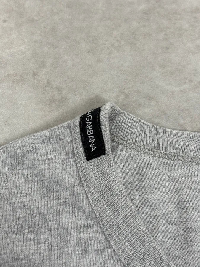 2000s Dolce & Gabbana Leopard Grey T-Shirt lLyQSJk 7