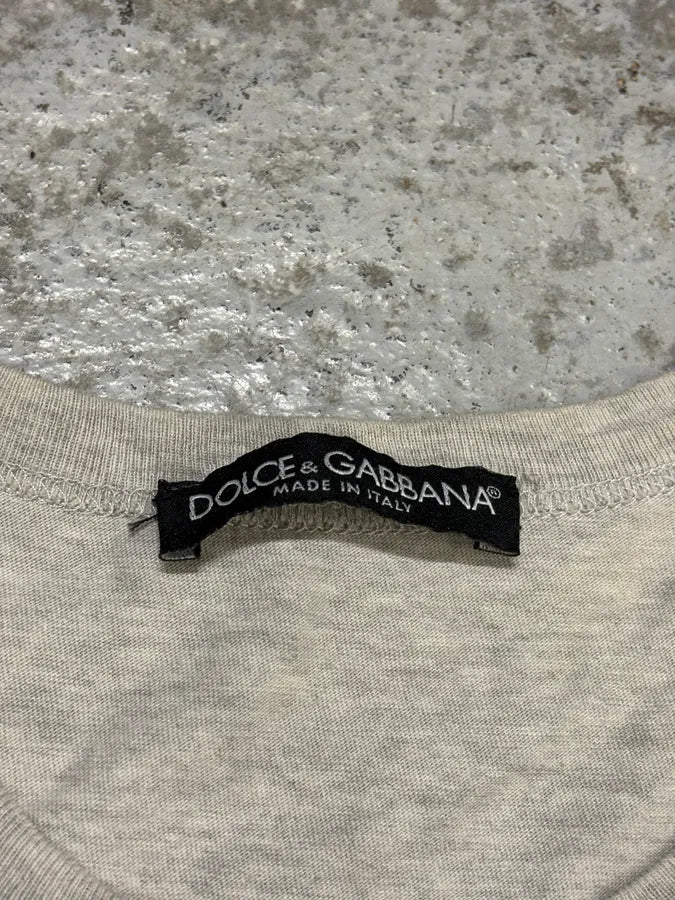 2000s Dolce & Gabbana Leopard Grey T-Shirt TRMzavN 6