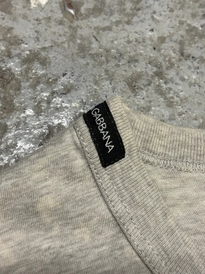 2000s Dolce & Gabbana Leopard Grey T-Shirt TRMzavN 7