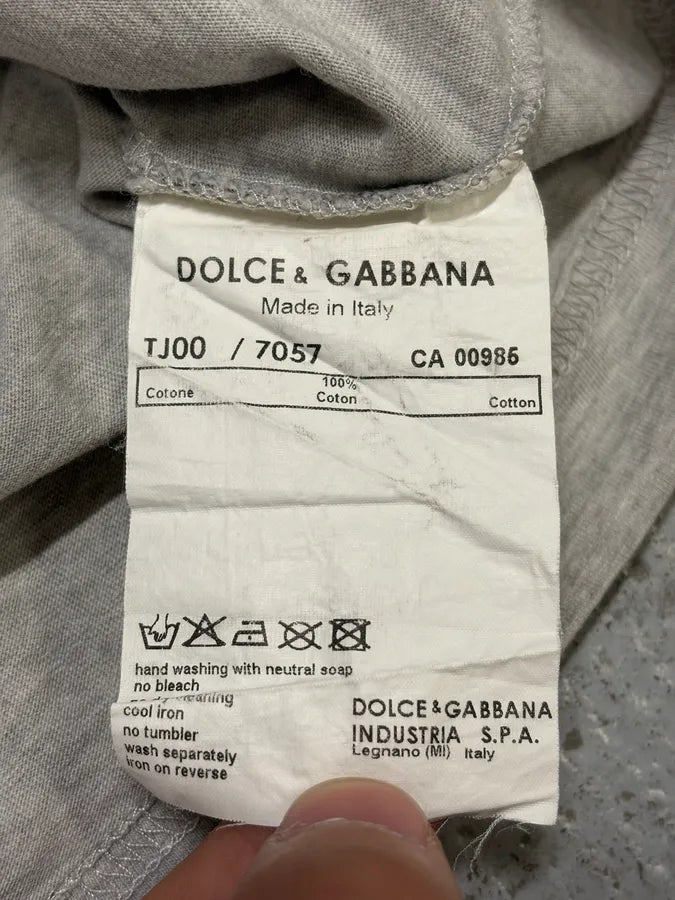 2000s Dolce & Gabbana Leopard Grey T-Shirt TRMzavN 8