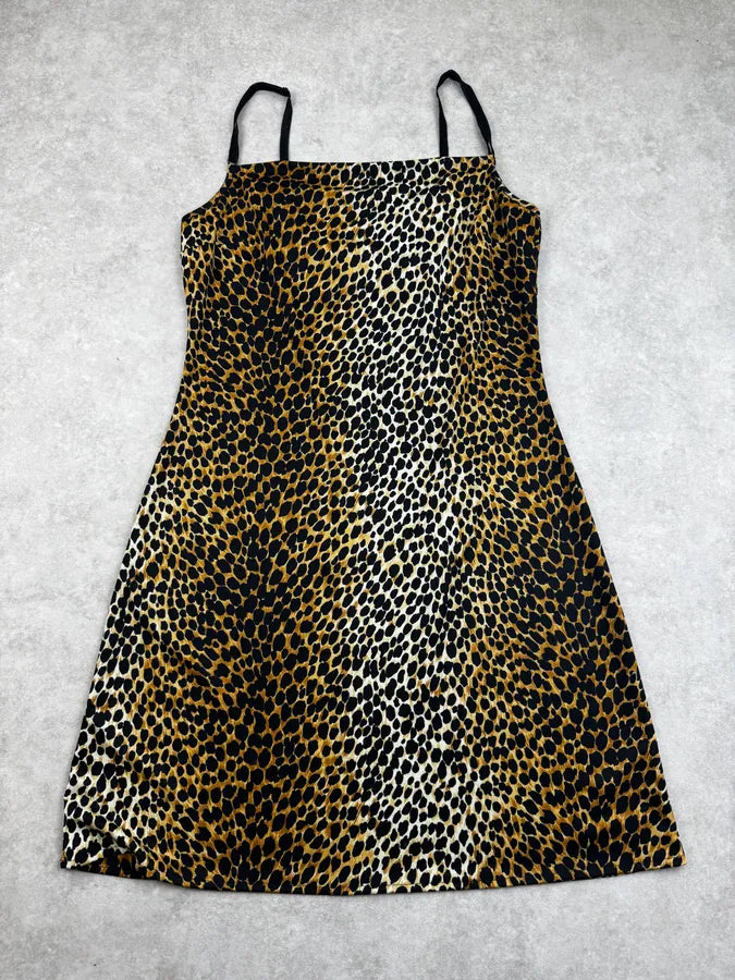 SS1996 Dolce & Gabbana Leopard Light Dress DXoyomn 2