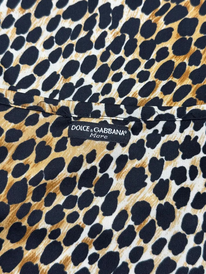 SS1996 Dolce & Gabbana Leopard Light Dress DXoyomn 7
