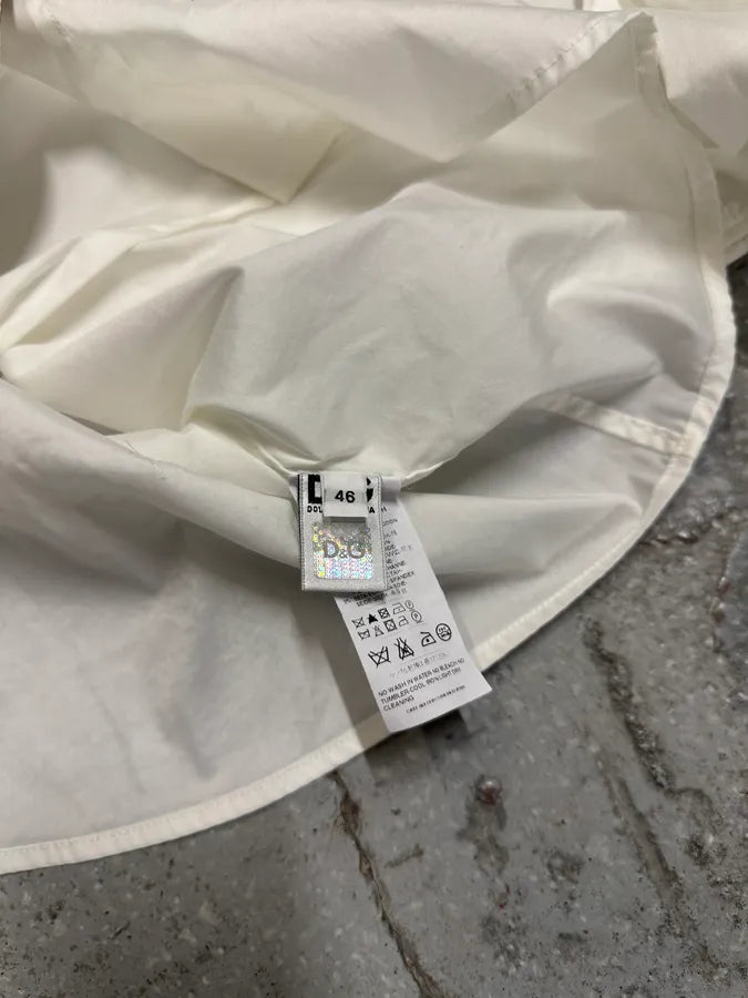 2000s Dolce & Gabbana Leopard White Shirt fKkQeBr 9