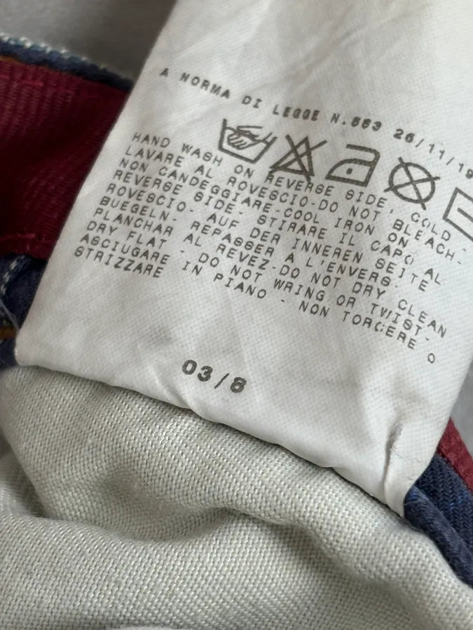 AW2003 Dolce & Gabbana Light Blue Faded Denim Jeans gkKRyZM 12