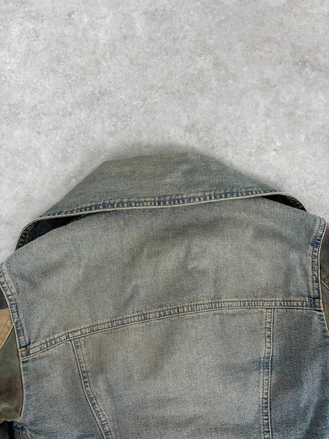 AW2003 Dolce & Gabbana Light Blue Denim Jacket  dXnaazs 5