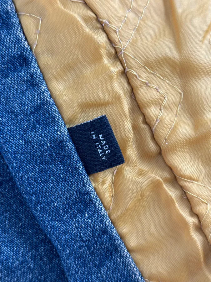 AW2003 Dolce & Gabbana Light Blue Denim Jacket  dXnaazs 14