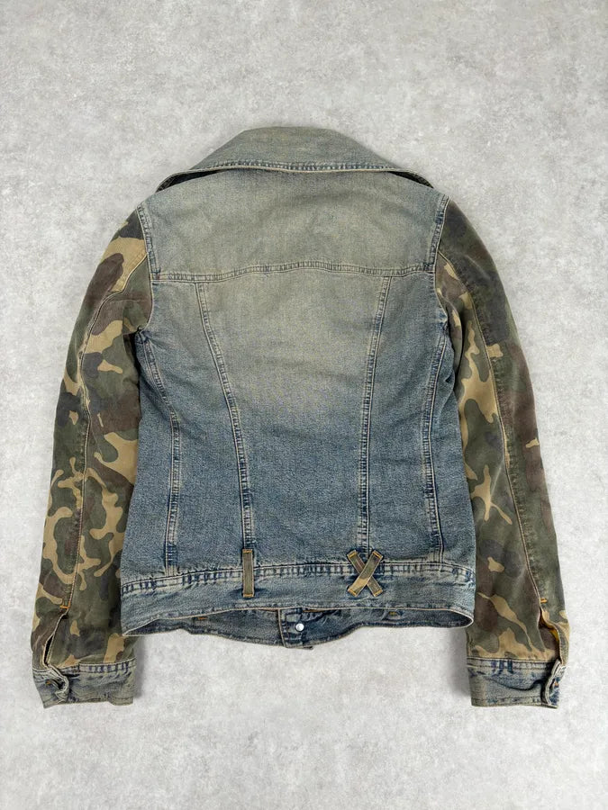 AW2003 Dolce & Gabbana Light Blue Denim Jacket  dXnaazs 4