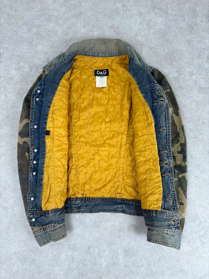 AW2003 Dolce & Gabbana Light Blue Denim Jacket  dXnaazs 6