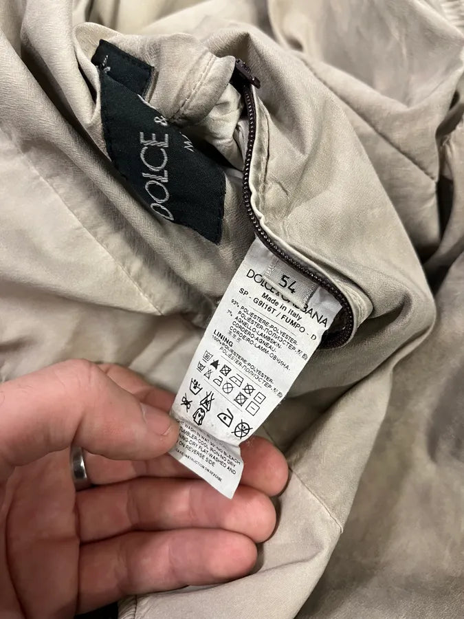 2000s Dolce & Gabbana Light Brown Jacket QjyPyta 11