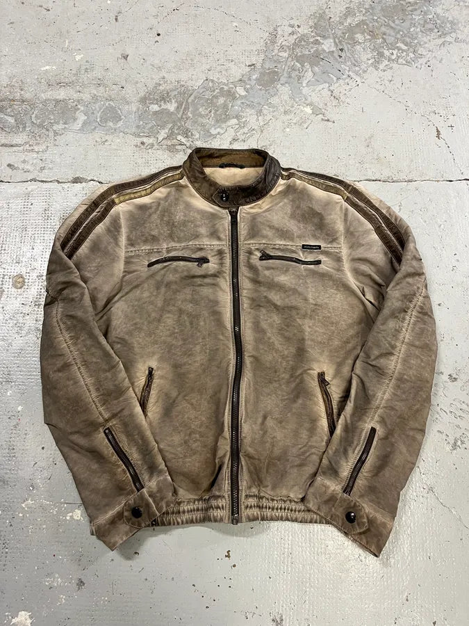 2000s Dolce & Gabbana Light Brown Jacket QjyPyta 2