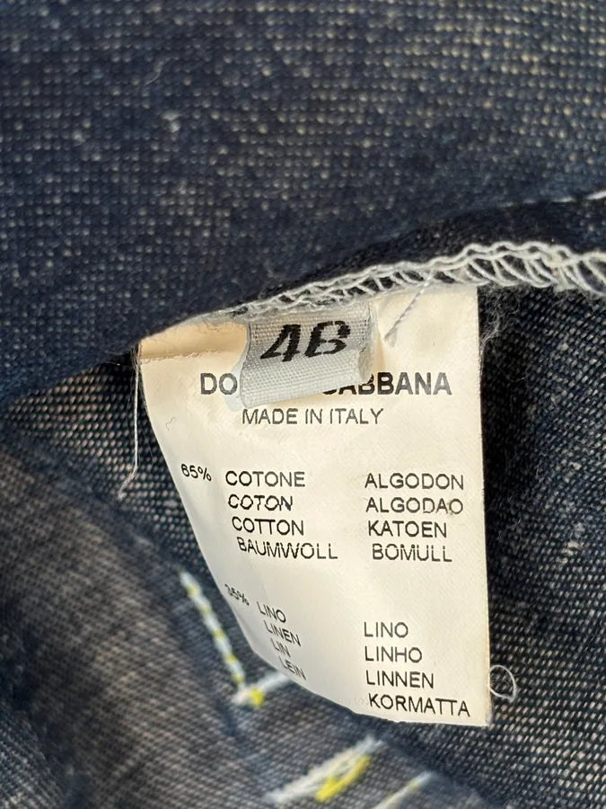 2000s Dolce & Gabbana Light Cargo Denim  Pants  dCQzJtl 11