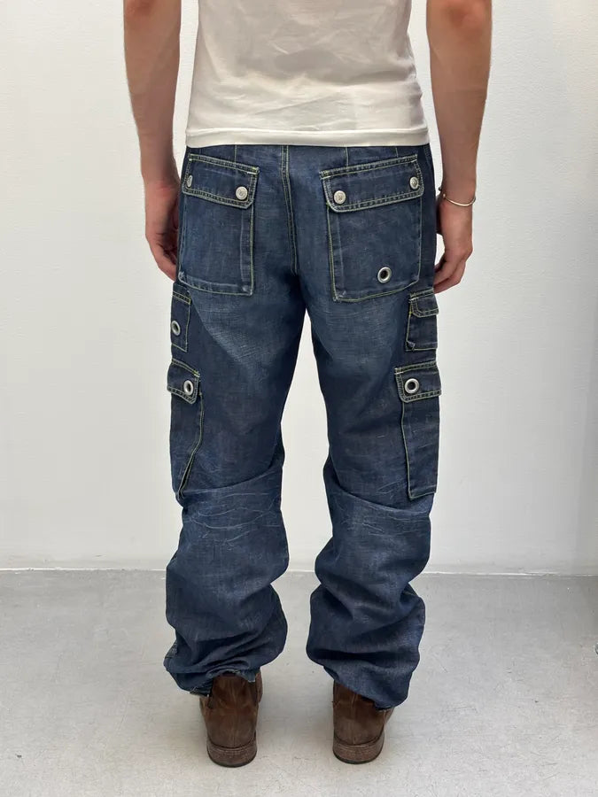 2000s Dolce & Gabbana Light Cargo Denim  Pants  dCQzJtl 2