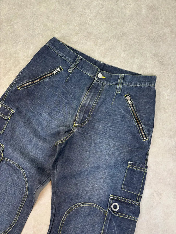 2000s Dolce & Gabbana Light Cargo Denim  Pants  dCQzJtl 4