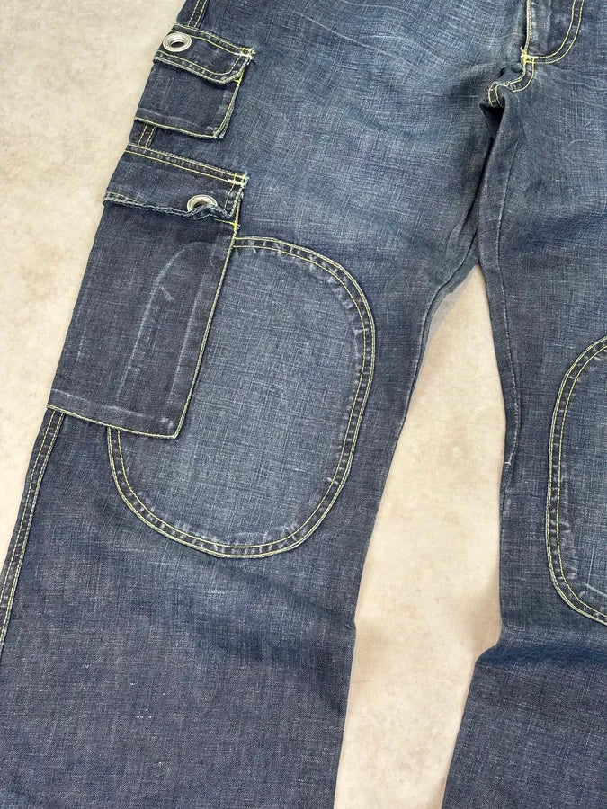 2000s Dolce & Gabbana Light Cargo Denim  Pants  dCQzJtl 5