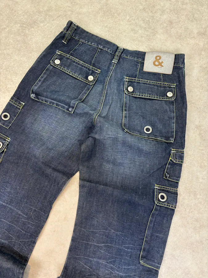 2000s Dolce & Gabbana Light Cargo Denim  Pants  dCQzJtl 8