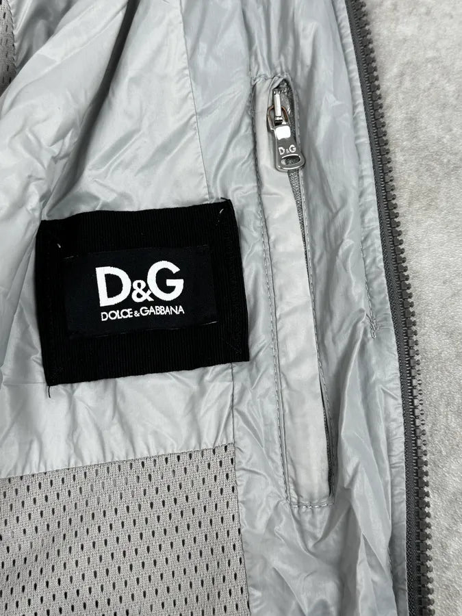 2000s Dolce & Gabbana Light Grey Tactical Jacket ULLrepJ 10
