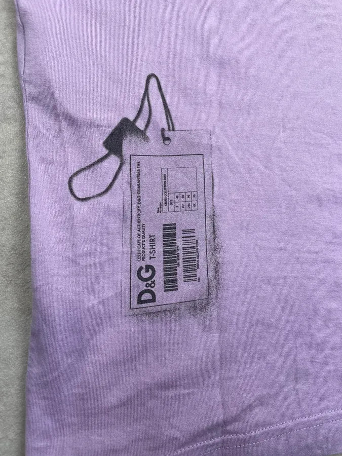 2000s Dolce & Gabbana Lilac Pink Sunglasses T-Shirt CrNRyjR 7