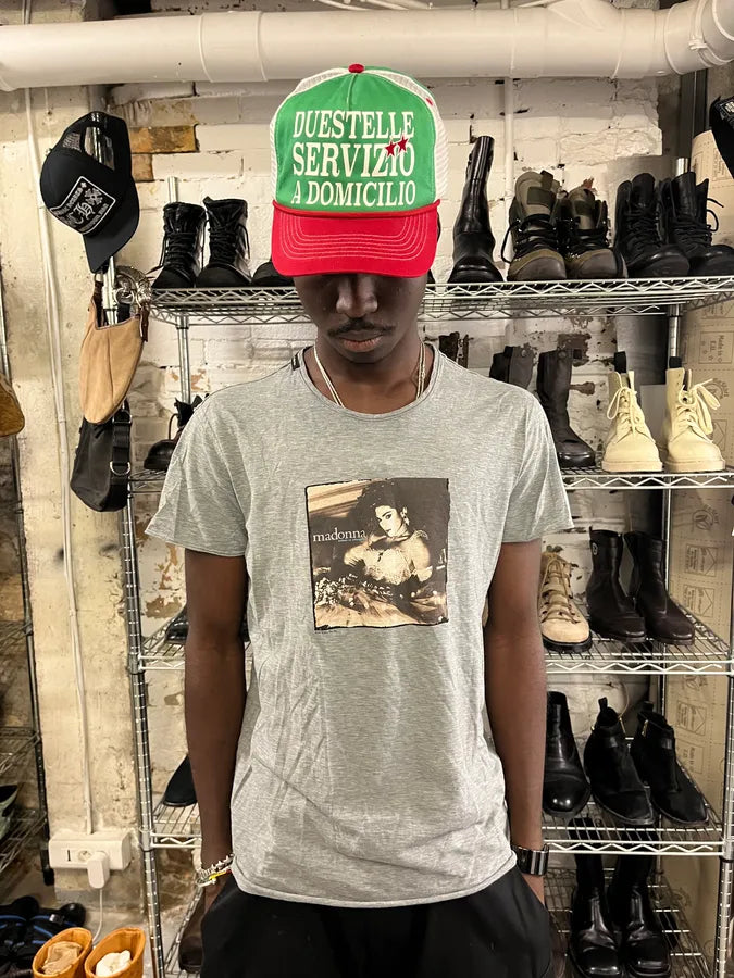 2000s Dolce & Gabbana Madonna Grey T-Shirt AdMnPKa 1