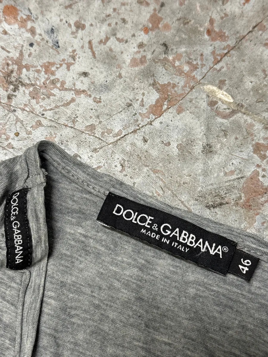 2000s Dolce & Gabbana Madonna Grey T-Shirt AdMnPKa 5