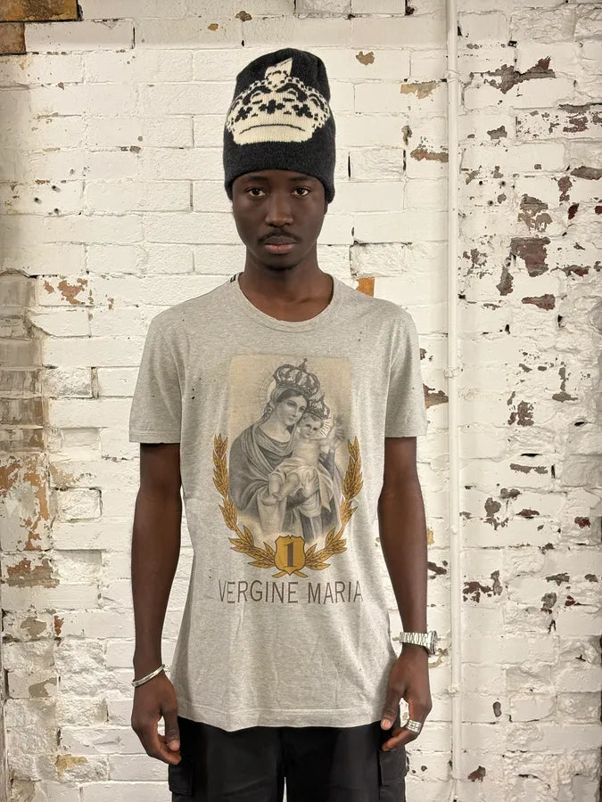 FW2013 Dolce & Gabbana Maria Grey T-Shirt yCzFcCq 1