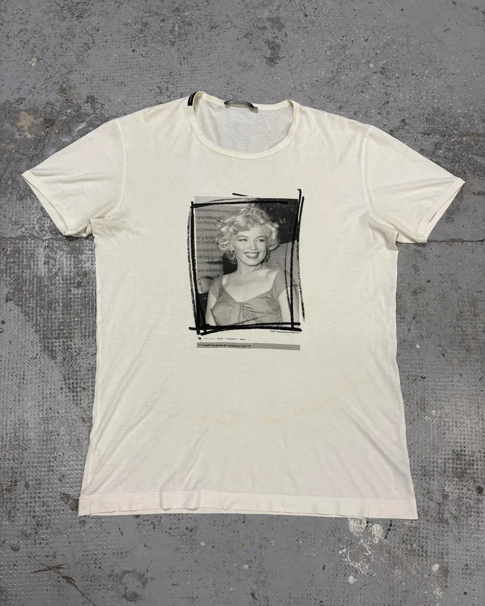 2000s Dolce & Gabbana Marilyn Monroe T-shirt hloWQPS 0