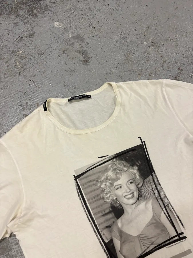 2000s Dolce & Gabbana Marilyn Monroe T-shirt hloWQPS 2
