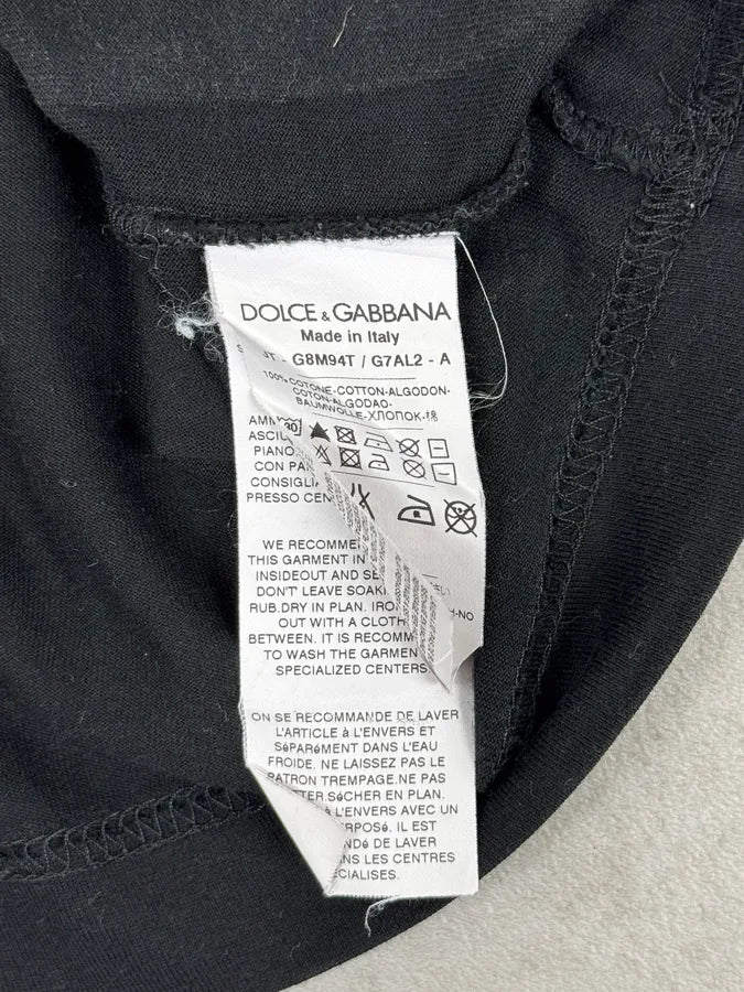 2000s Dolce & Gabbana Marlon Brando Black T-Shirt XOEBeSn 10