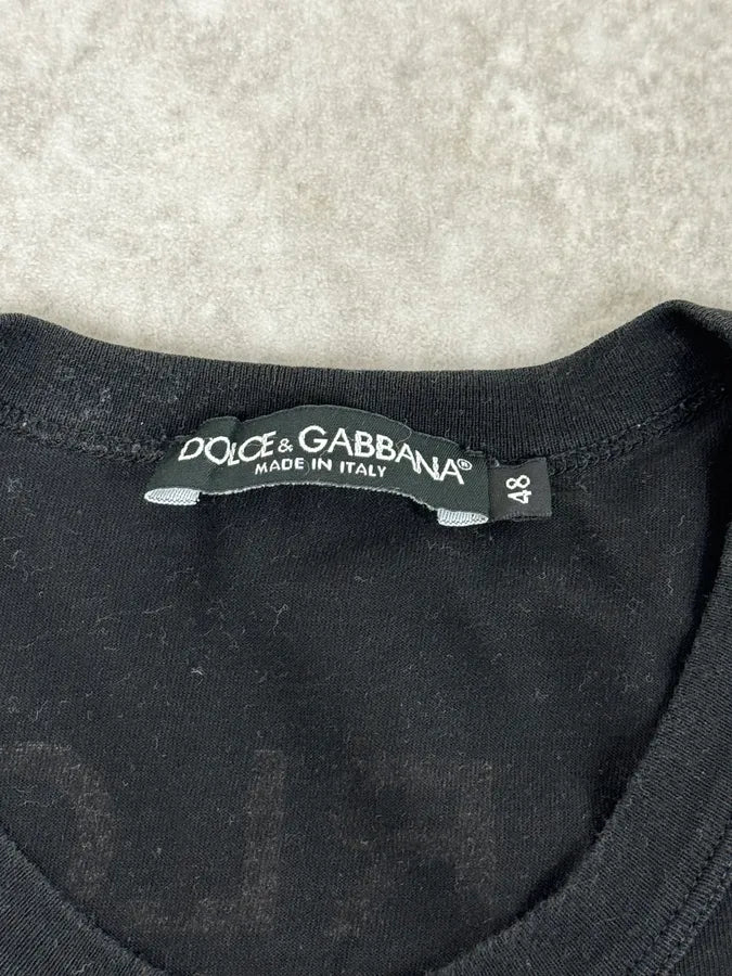 2000s Dolce & Gabbana Marlon Brando Black T-Shirt XOEBeSn 9