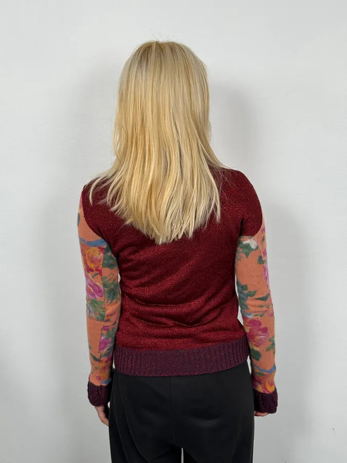 1990s Dolce & Gabbana Floral Turtleneck tHhJuzJ 2