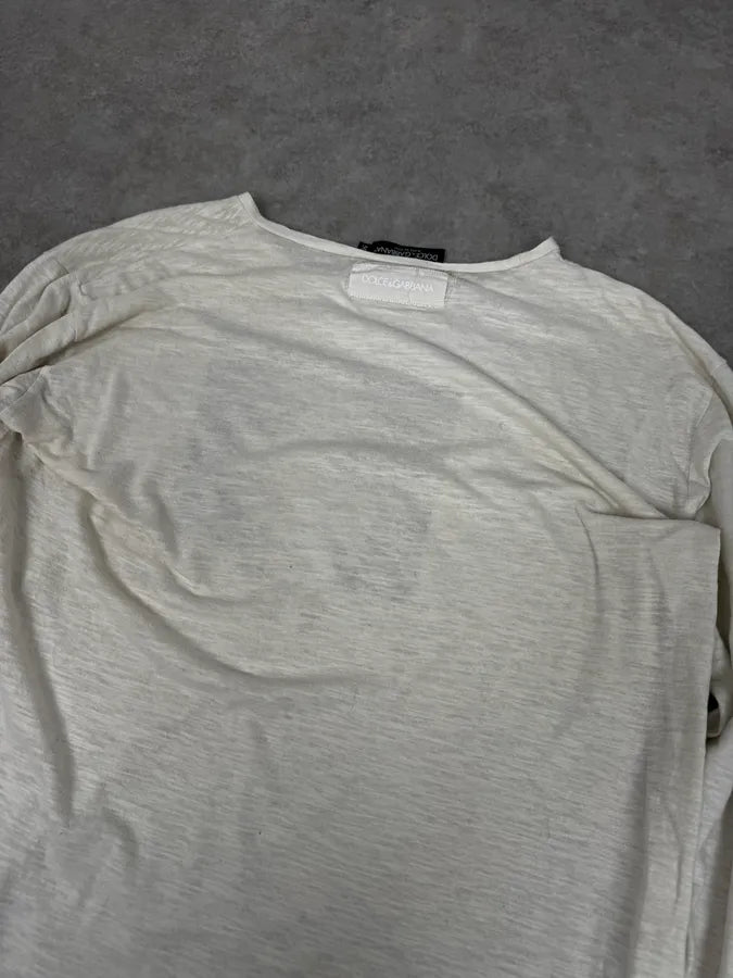 2000s Dolce & Gabbana Marylin Monroe White Longsleeves WNYsOfu 5