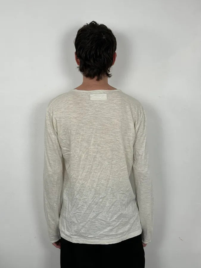 2000s Dolce & Gabbana Marylin Monroe White Longsleeves WNYsOfu 2