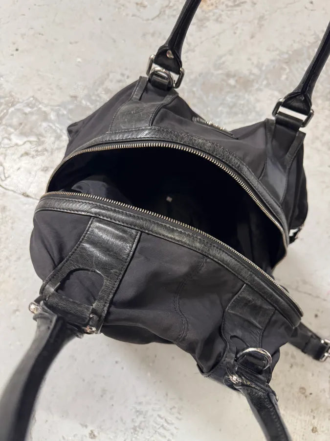 2000s Dolce & Gabbana Messenger Black Nylon Shoulder Bag BhIjwBF 5