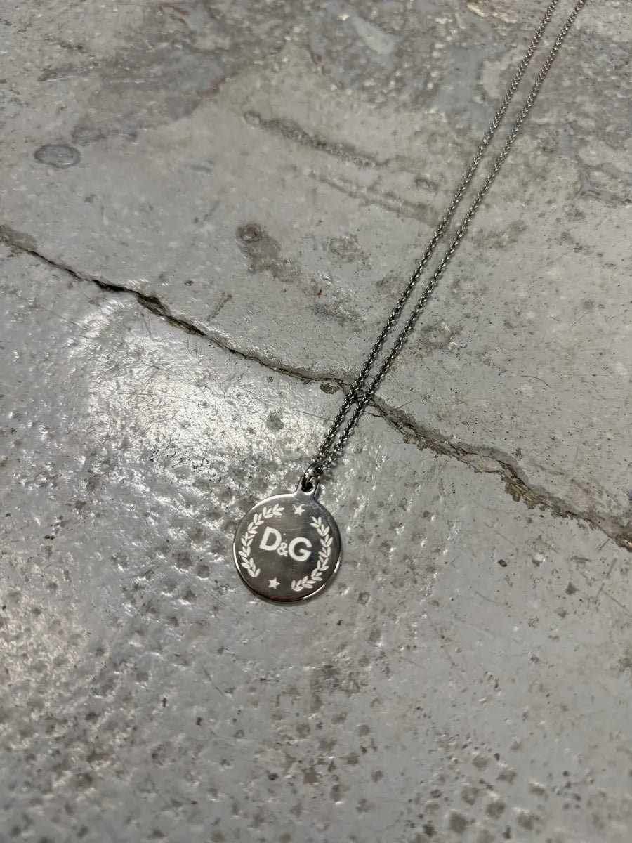 2000s Dolce & Gabbana Metal Necklace NNLdocU 2
