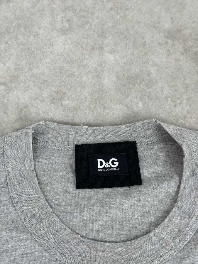 AW2010 Dolce & Gabbana Mickey & Pluto Grey Longsleeves dDPslib 9