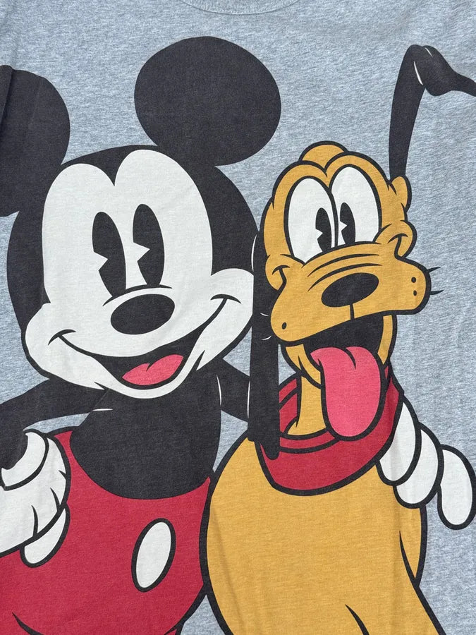 AW2010 Dolce & Gabbana Mickey & Pluto Grey Longsleeves dDPslib 8
