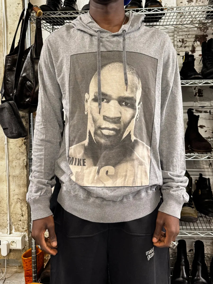 2000s Dolce & Gabbana Mike Tyson Grey Hoodie ahnqyjG 0
