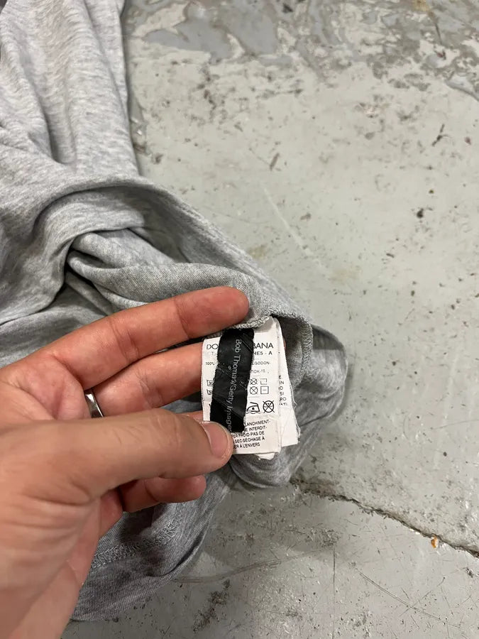 2000s Dolce & Gabbana Mike Tyson Grey T-Shirt VXCdemb 8