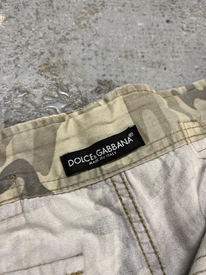2000s Dolce & Gabbana Military Cargo Pants (M/L) FoZCFkS 10